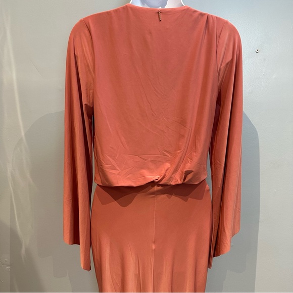 Misa Los Angeles Dusty Rose Pink High Low Dress Size Small New with Tag - Picture 7 of 13